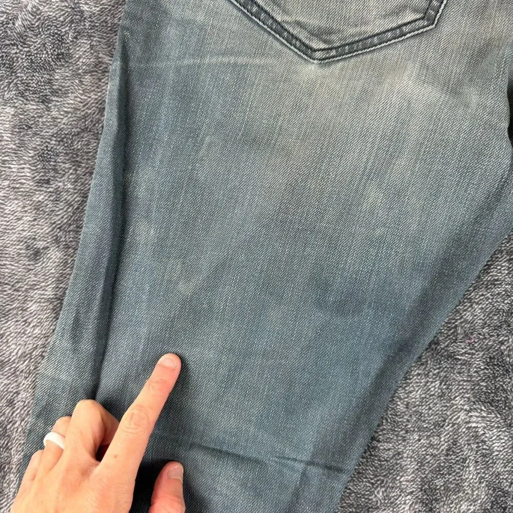 Diesel Slim-Carrot Tepphar Denim Distressed Jeans Men's 31X32(32X30) 0886A *Read